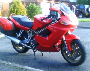 Ducati ST2 reverse side